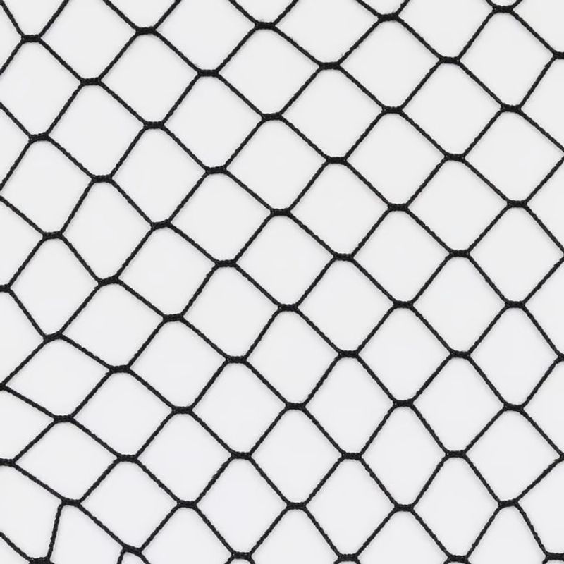 Kit Rede de Proteção 1,60x5,00m Malha 6x6cm com Corda Preta