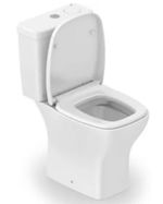 Kit Vaso Sanitário com Caixa Acoplada Vip 3/6L Branco Celite