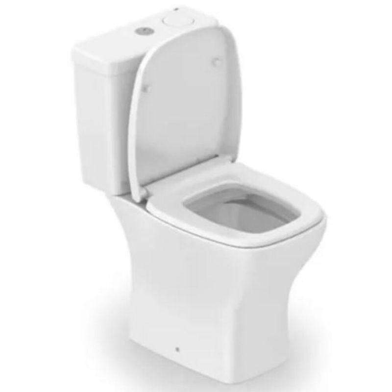 Kit Vaso Sanitário com Caixa Acoplada Vip 3/6L Branco Celite