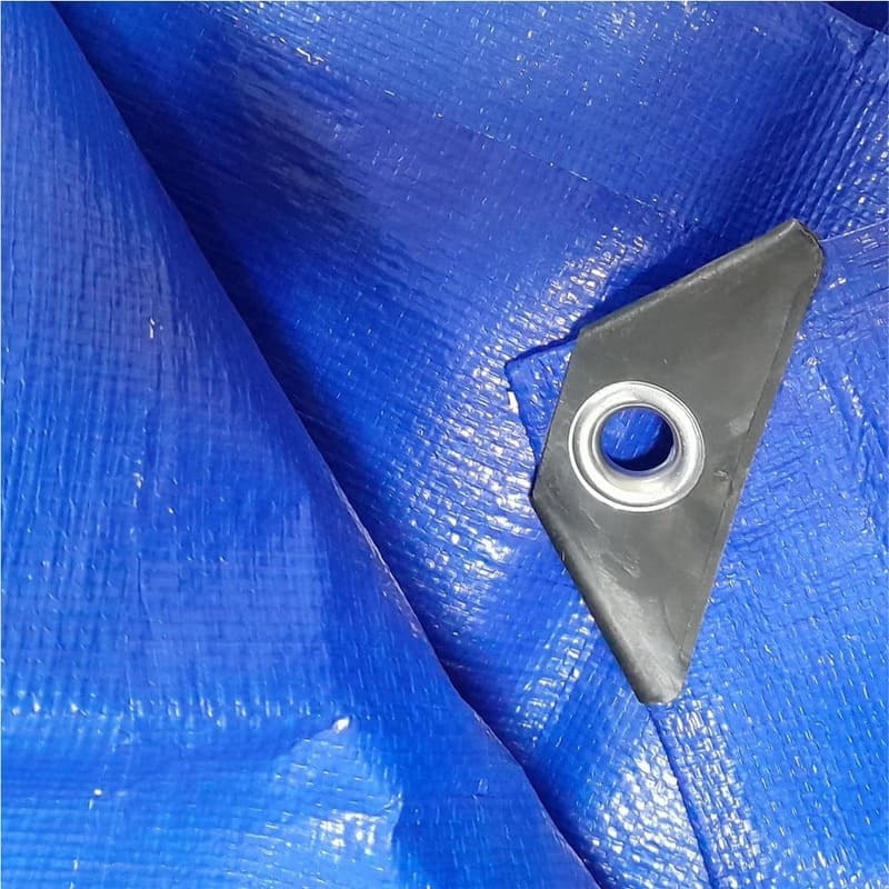 Lona Plástica de Polietileno 180gr 200 Micras 7x6m 42m² Azul
