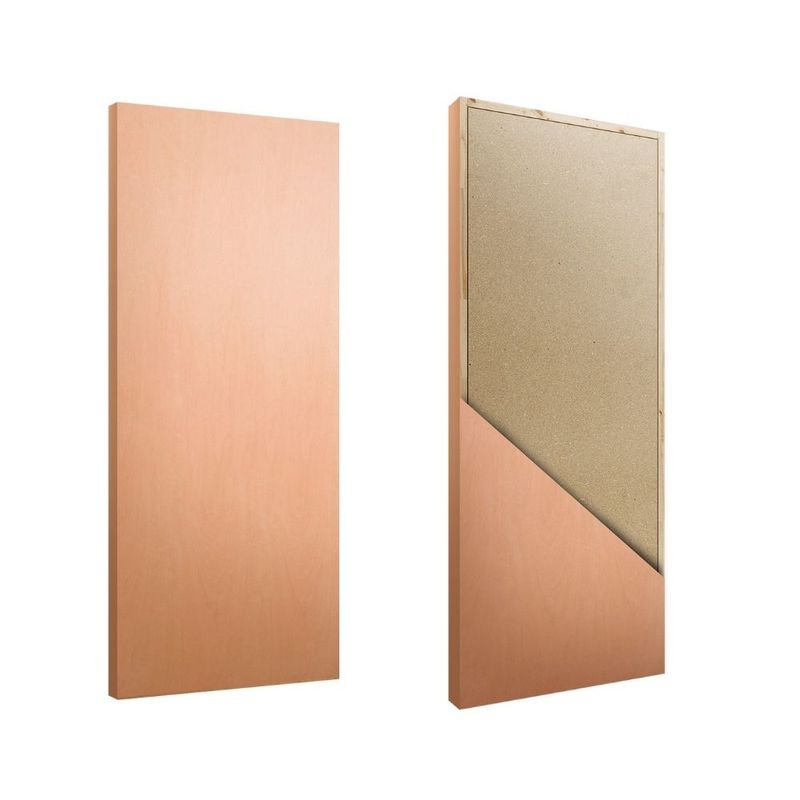 Folha de Porta Lisa Bondoor HDF Pinus Curupixá 210x70cm