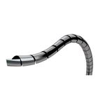 Organizador para Cabos 25mm Preto Sforplast 1,5m