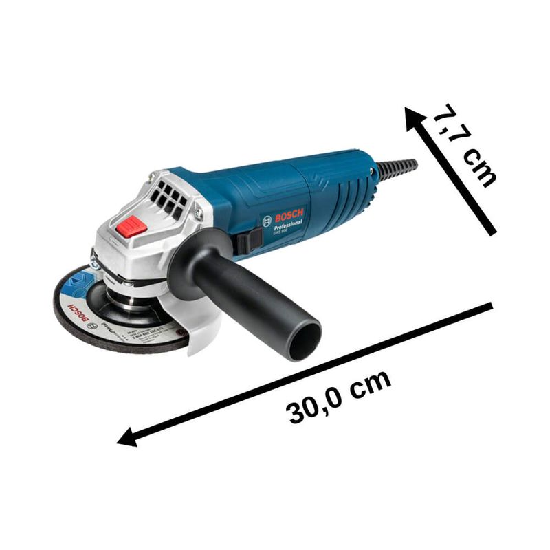 Esmerilhadeira Angular 4.1/2" (115mm) 850W GWS850 M14 220V Bosch