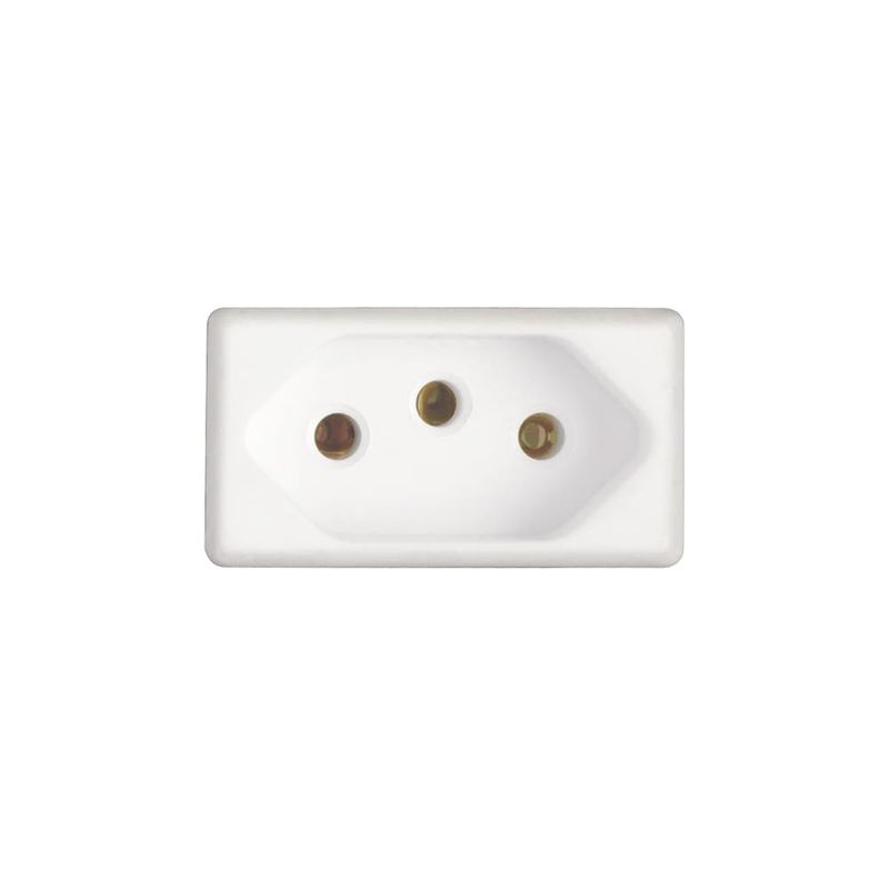 Módulo Tomada 2P+T 20A/250V Branco Liz