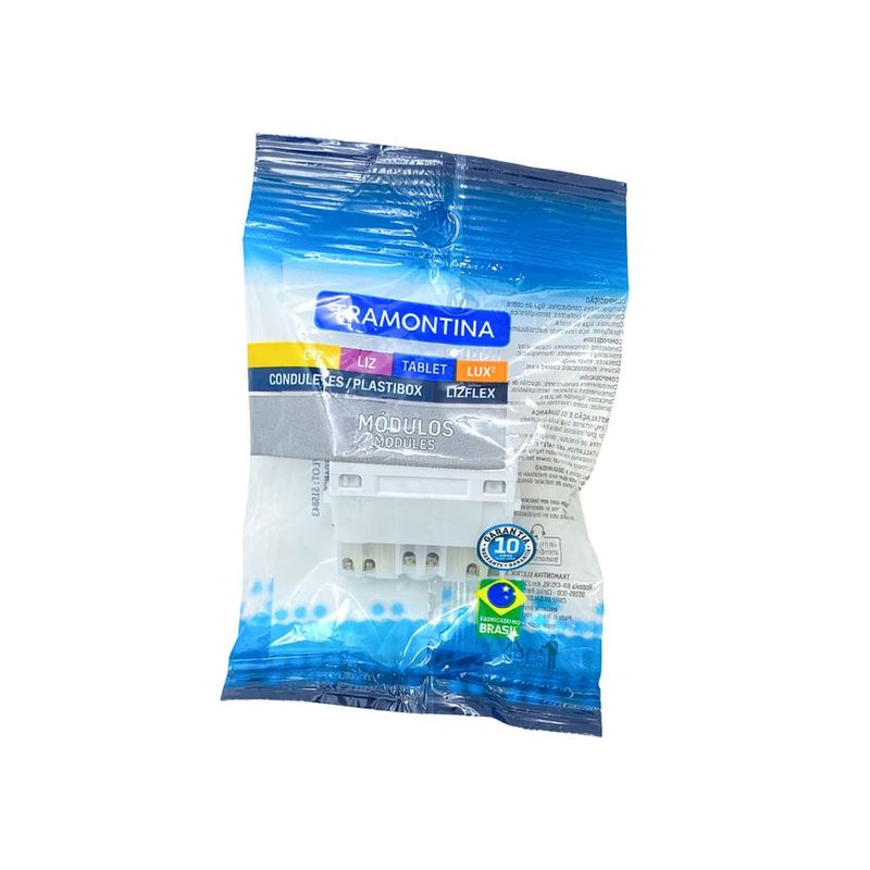 Módulo Tomada 2P+T 20A/250V Branco Liz