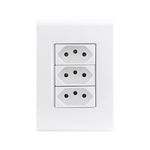 Módulo Tomada 2P+T 20A/250V Branco Liz