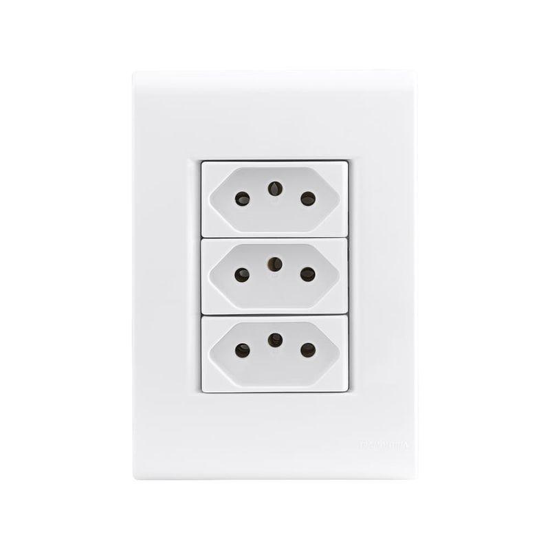Módulo Tomada 2P+T 20A/250V Branco Liz