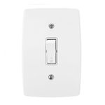 Conjunto Interruptor Paralelo 6A/250V 4x2 Branco Finesse