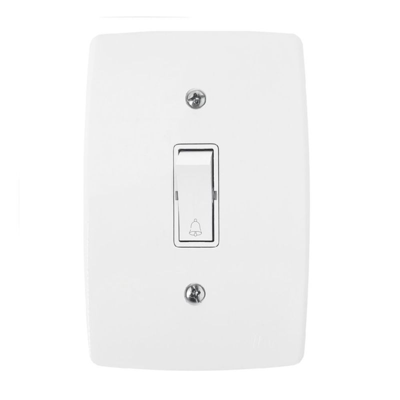 Conjunto Interruptor Paralelo 6A/250V 4x2 Branco Finesse