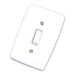Conjunto Interruptor Paralelo 6A/250V 4x2 Branco Finesse