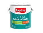 Tinta Premium Acrílica Acetinado Seda Branco Neve 3,6L Iquine