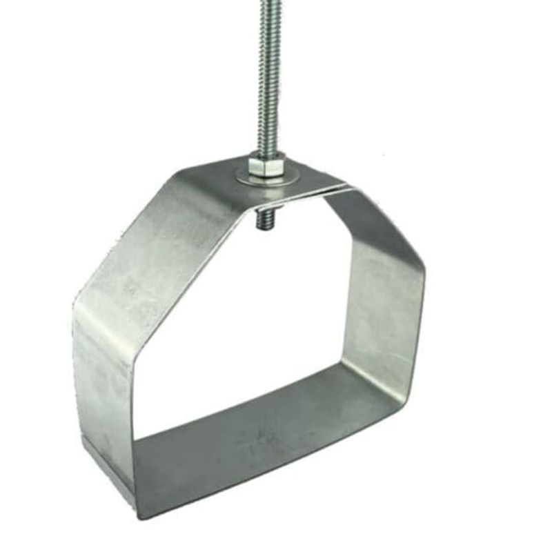 Gancho Vertical Suspenso para Eletrocalha 100mmx50mm Perfil Líder