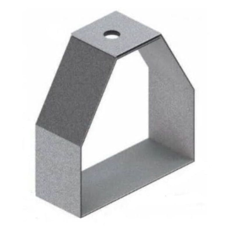 Gancho Vertical Suspenso para Eletrocalha 100mmx50mm Perfil Líder