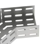 Curva Horizontal 45° para Eletrocalha 50mmx50mm Perfil Líder