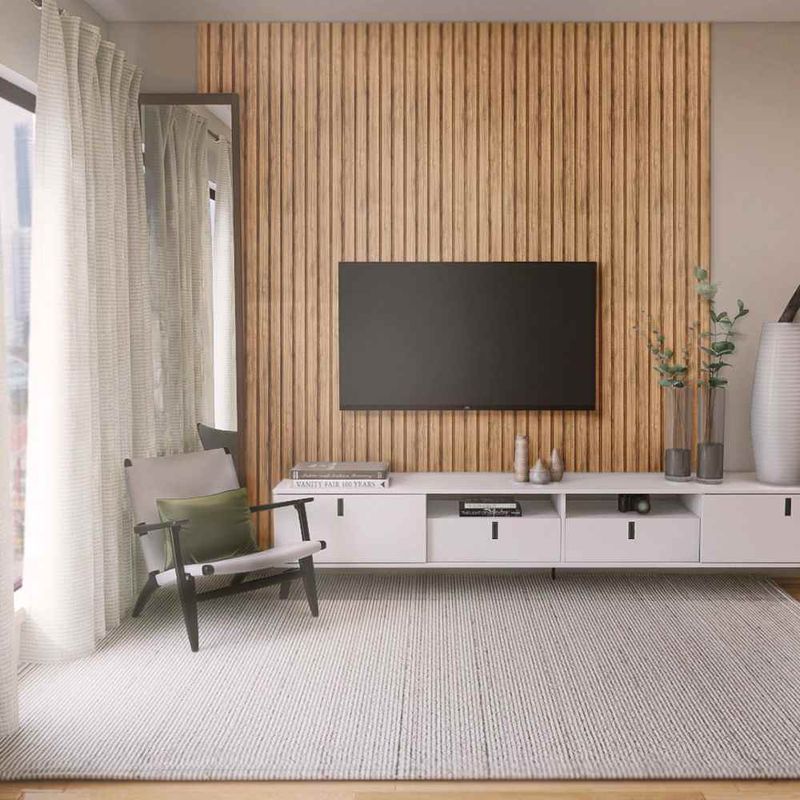 Perfil para Painel Ripado Superior Poliestireno Cedro 2,7x285cm