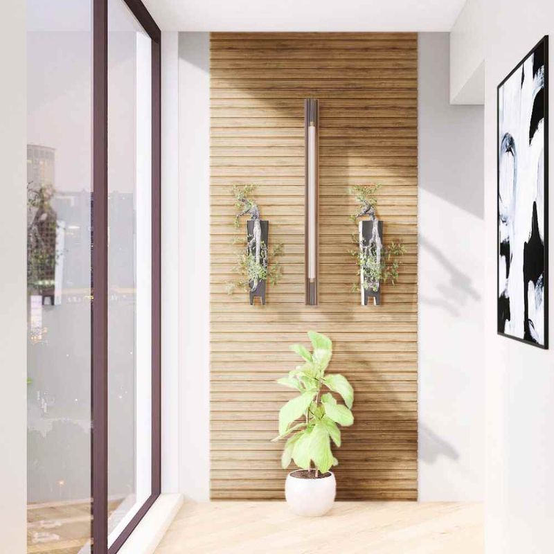 Perfil para Painel Ripado Superior Poliestireno Cedro 2,7x285cm