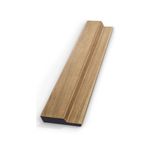 Perfil para Painel Ripado Inferior Poliestireno Cedro 4,2x285cm