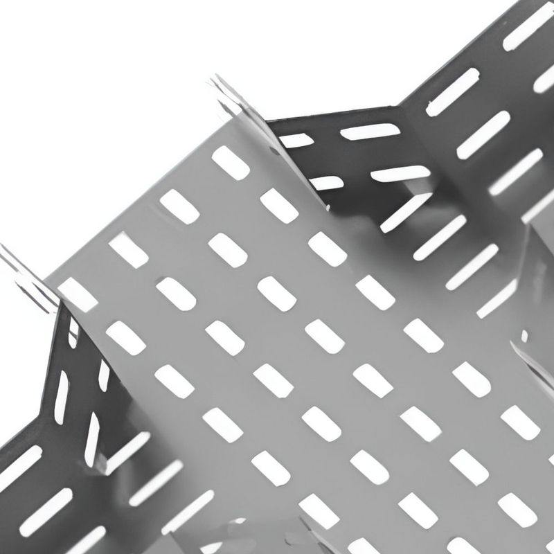 Cruzeta Horizontal 90° para Eletrocalha 50mmx50mm Perfil Líder