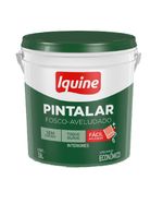 Tinta Econômica Acrílica Fosco Pintalar Branco 3,6L Iquine