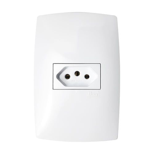 Conjunto Tomada 2P+T 10A 4x2 Home B.Lux