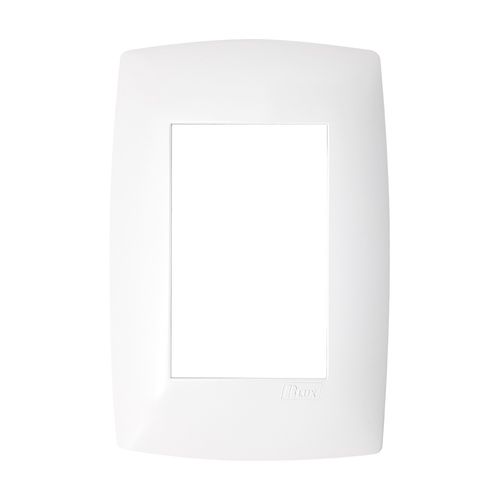 Placa 3 Postos 4x2 com Suporte Home B.Lux