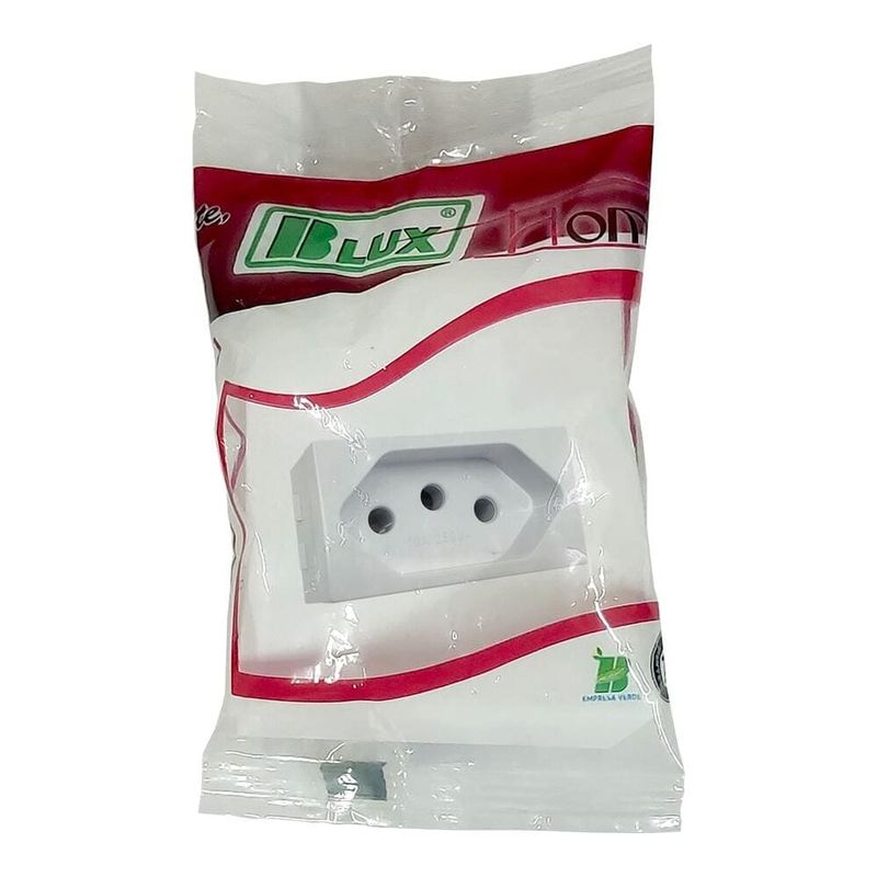Módulo Tomada 2P+T 10A/250V Branco Home
