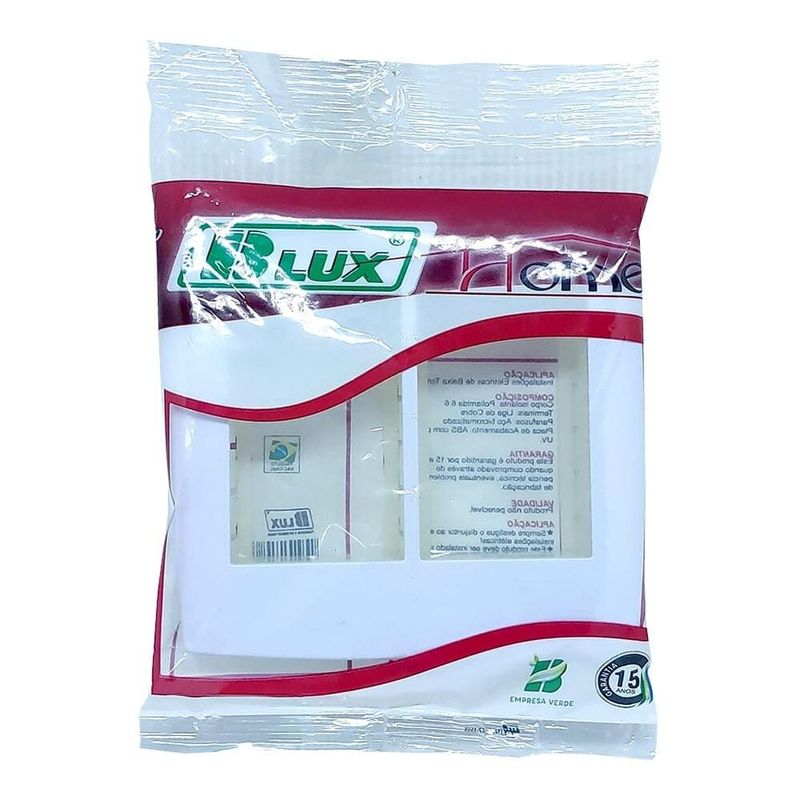 Placa 4 Postos 4x4 com Suporte Branca Home