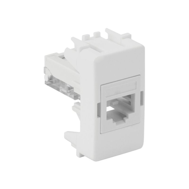 Módulo Tomada Informática RJ45 CAT6 Branco Simon 19/20