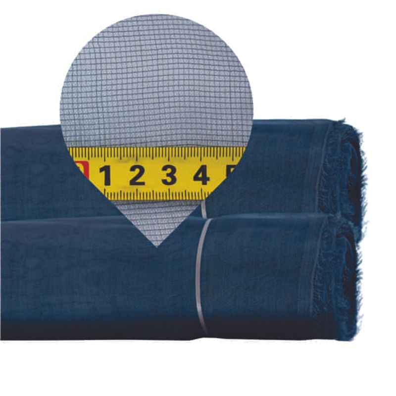 Tela Mosquiteira Multiuso Pesada 1,50x1,00m Cinza