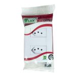 Conjunto 2 Tomadas 2P+T 10A/250V 4x2 Branco Home