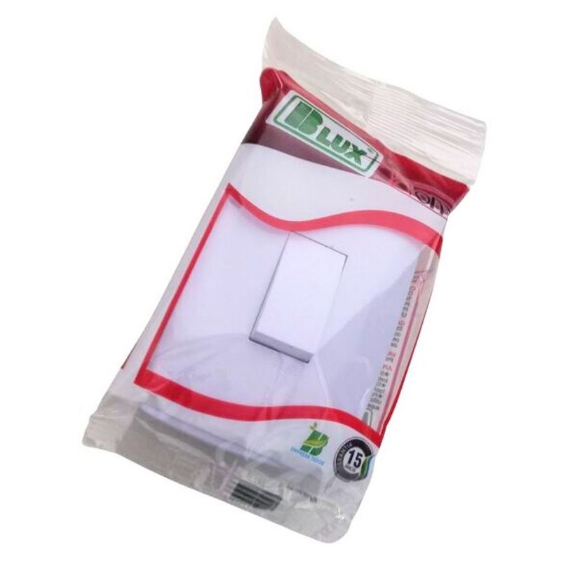 Conjunto Interruptor Simples 10A/250V 4x2 Branco Home