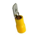 Terminal Encaixe M 4-6mm² Amarelo Eletrokit 20 Peças