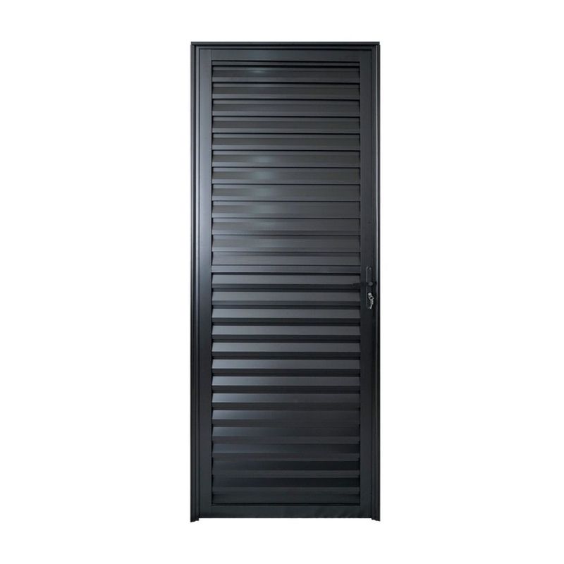 Porta Palheta Alumínio Preto Esquerdo 210x70cm