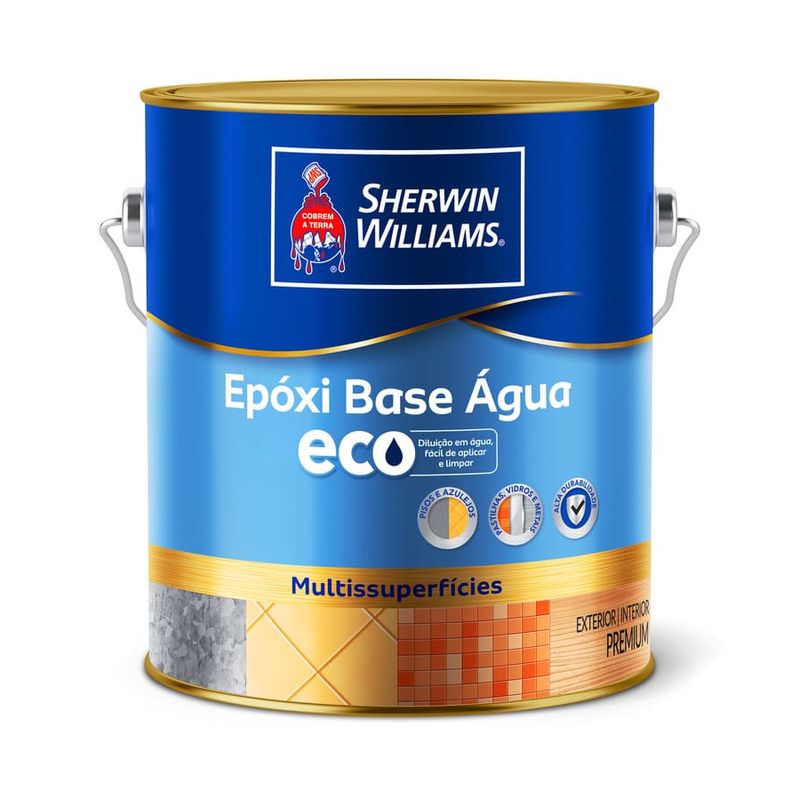 Tinta Premium Epóxi Multissuperfícies Cinza Claro 3,6L