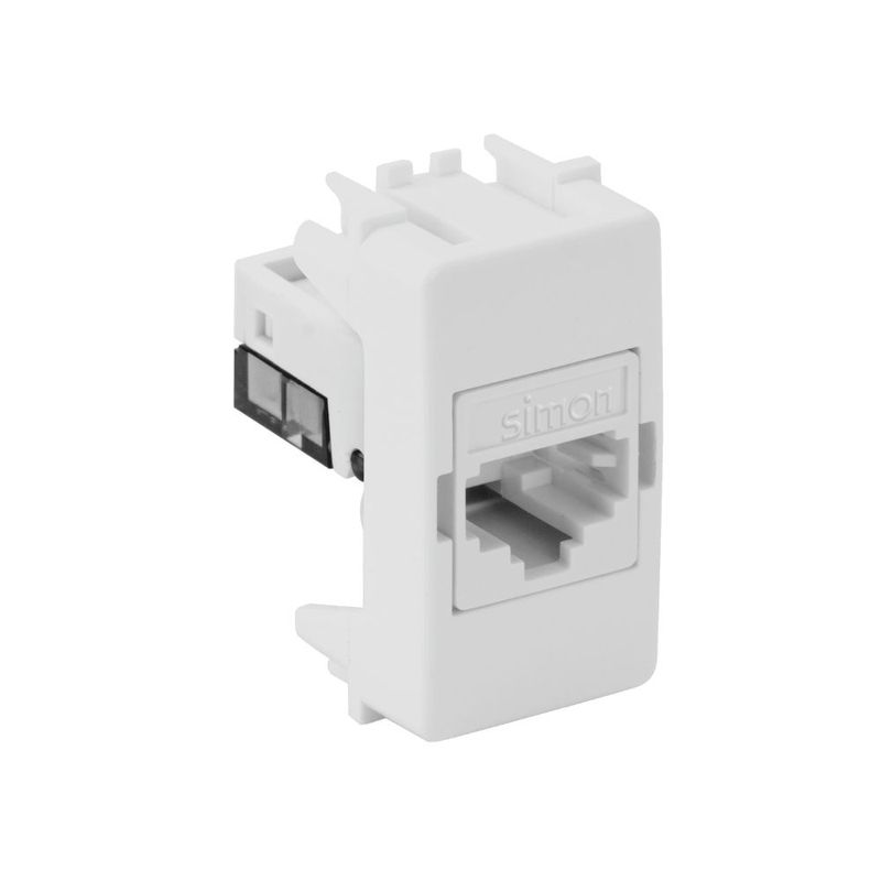 Módulo Tomada para Telefone RJ11 4 Fios Branco Simon 19/20