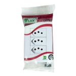 Conjunto 3 Tomadas 2P+T 20A/250V 4x2 Branco Home