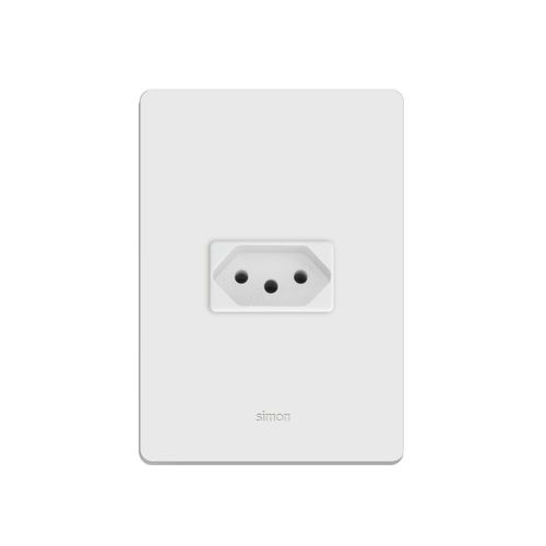 Conjunto Tomada 2P+T 10A 4x2 Simon 20