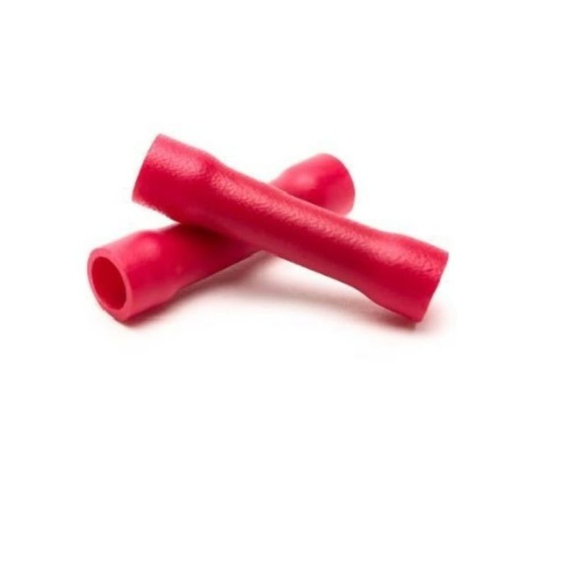 Luva de Emenda 0,50-1,50mm² Vermelho Eletrokit 20 Peças