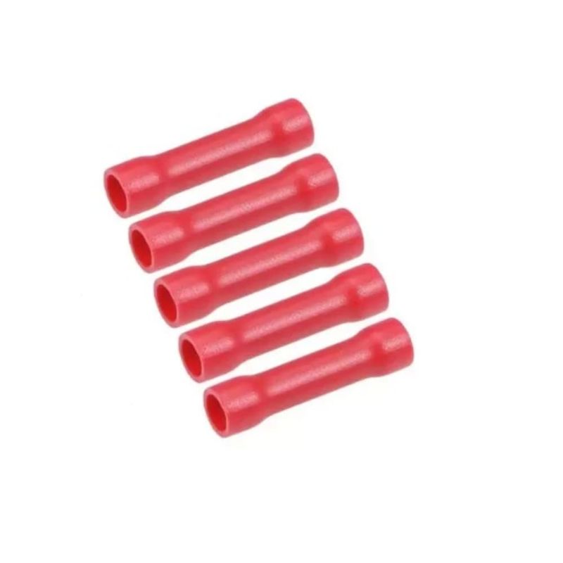 Luva de Emenda 0,50-1,50mm² Vermelho Eletrokit 20 Peças