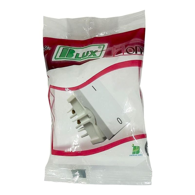 Módulo Interruptor Bipolar Simples 10A/250V Branco Home