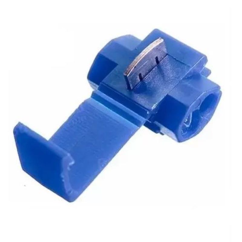 Conector de Derivação 0,75-2,5mm² Azul Eletrokit 6 Peças