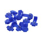 Conector de Derivação 0,75-2,5mm² Azul Eletrokit 6 Peças