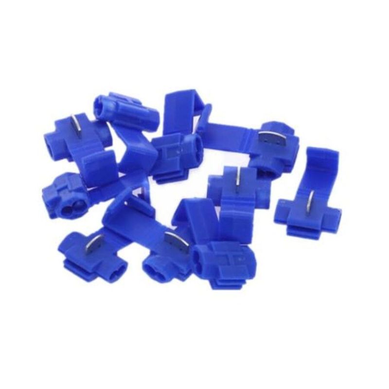 Conector de Derivação 0,75-2,5mm² Azul Eletrokit 6 Peças