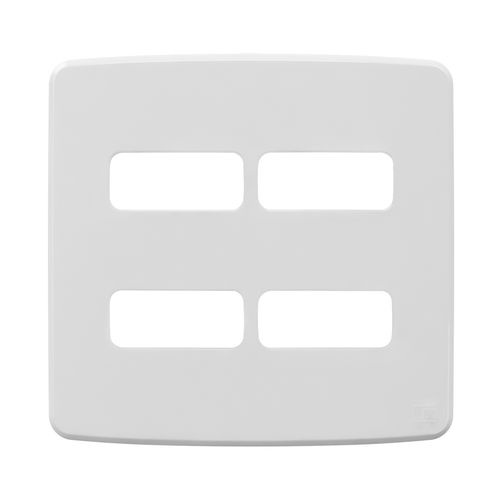 Placa 4 Postos 4x4 sem Suporte Composé Weg