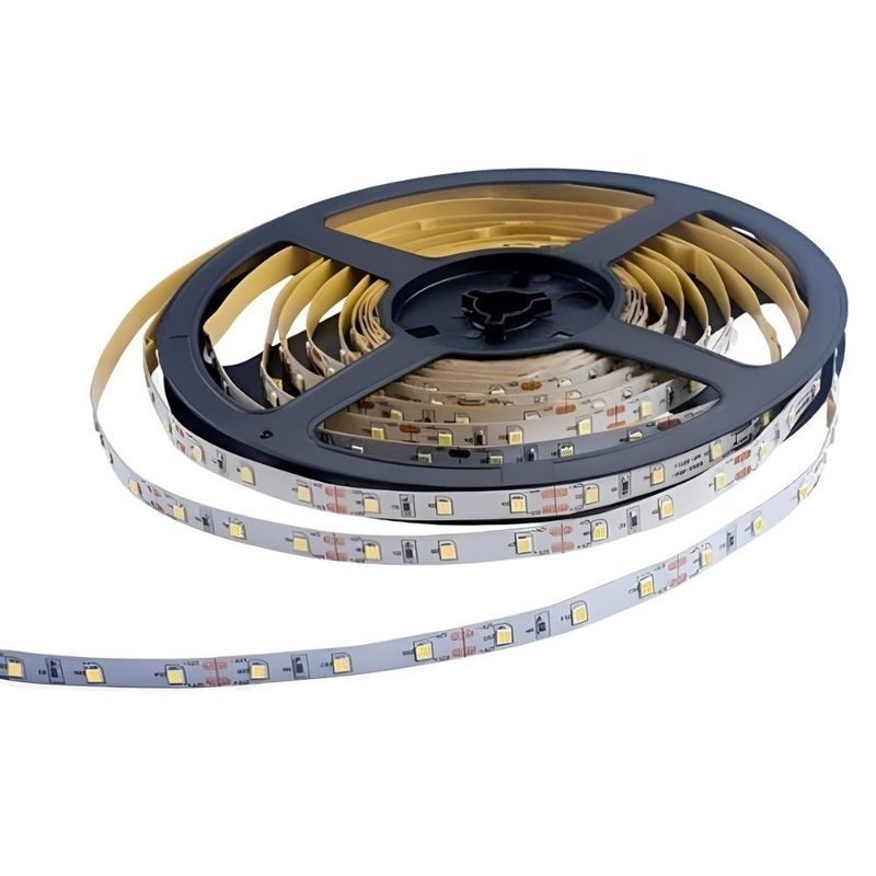 Fita de LED 5 Metros 5W/m IP20 com Controle Remoto RGB 12V