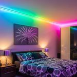 Fita de LED 5 Metros 5W/m IP20 com Controle Remoto RGB 12V