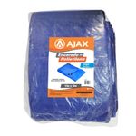 Lona Plástica de Polietileno 100gr 150 Micras 12x10m 120m² Azul
