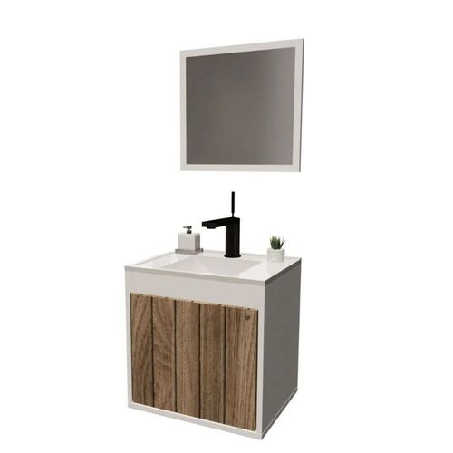 Kit Gabinete para Banheiro Canis 37cm Cerocha