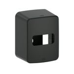 Caixinha de Sobrepor 1 Posto Preta Composé