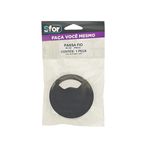 Passa Fio 59mm Preto 1 Peça